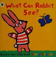 What can rabbit see? [LIFT THE FLAP]