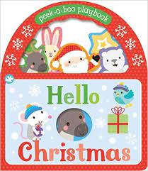 Hello Christmas: Peek-a-Boo Playbook (Handle BOARDBOOK)