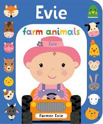Evie farm animals (BOARDBOOK)