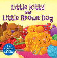 Little Kitty and little Brown Dog
