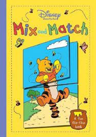 Disney "Winnie the Pooh" Mix and Match (A FUN FLIP-FLAP BOOK) (HARDCOVER)