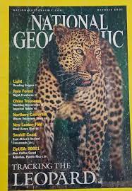 Tracking The Leopard [National Geographic][October 2001] [RARE BOOKS]