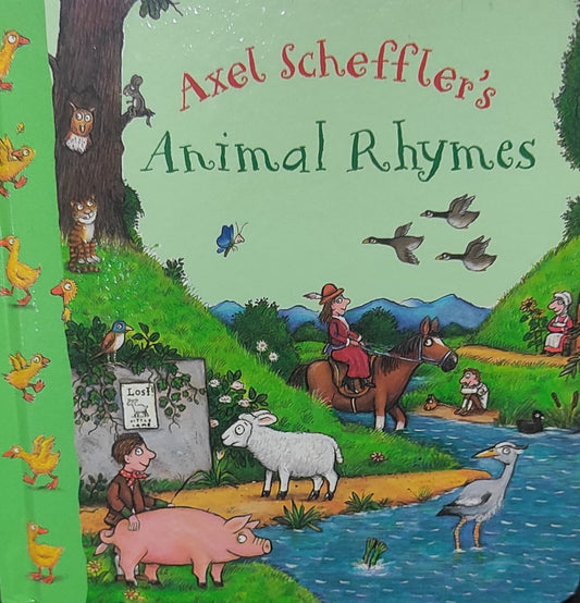 AXEL SCHEFFLERS Animal Rhymes (BOARD BOOK)