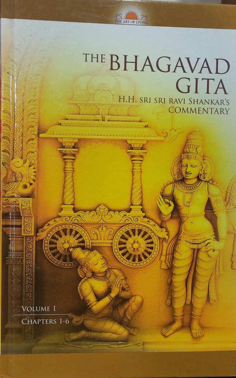 THE BHAGAVAD GITA (HARDCOVER) VOLUME 1 CHAPTER 1-6