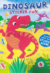 DINOSAURS STICKER FUN