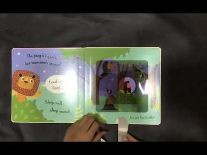 Goodnight Lion (Magic Torch Books) Board book
