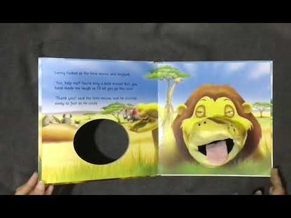 Loud Proud Lenny Lion: Book With Attached Hand Puppet (Hand Puppet Books)