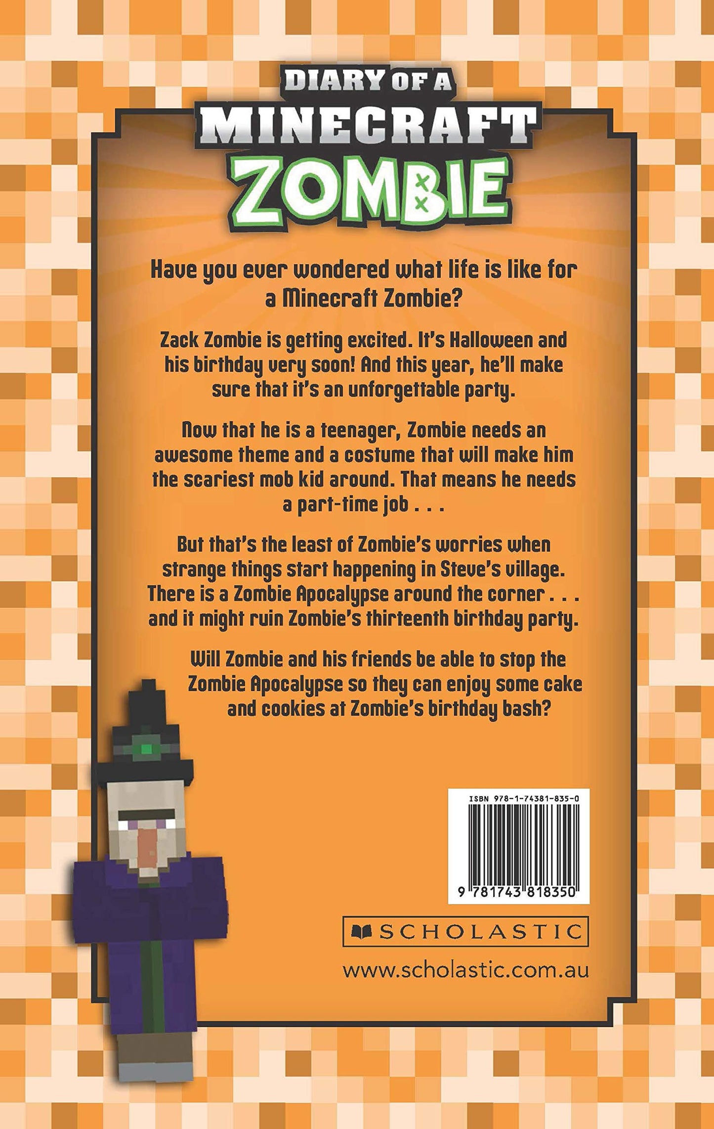 Diary of a Minecraft Zombie Book 9: Zombie's Birthday Apocalypse