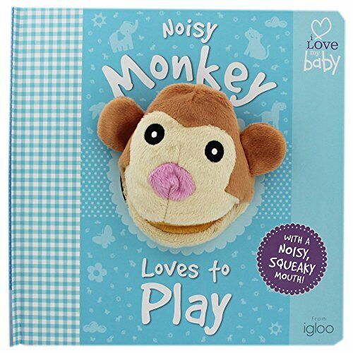 Noisy Monkey Loves to play [ Hand Puppet ] ( HARDCOVER )