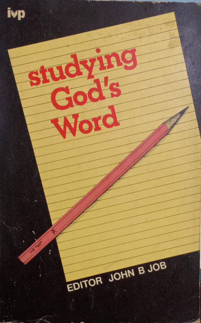 studying god's word (RARE BOOKS)