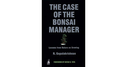 The case of the bonsai manager [hardcover] by R. Gopalakrishnan