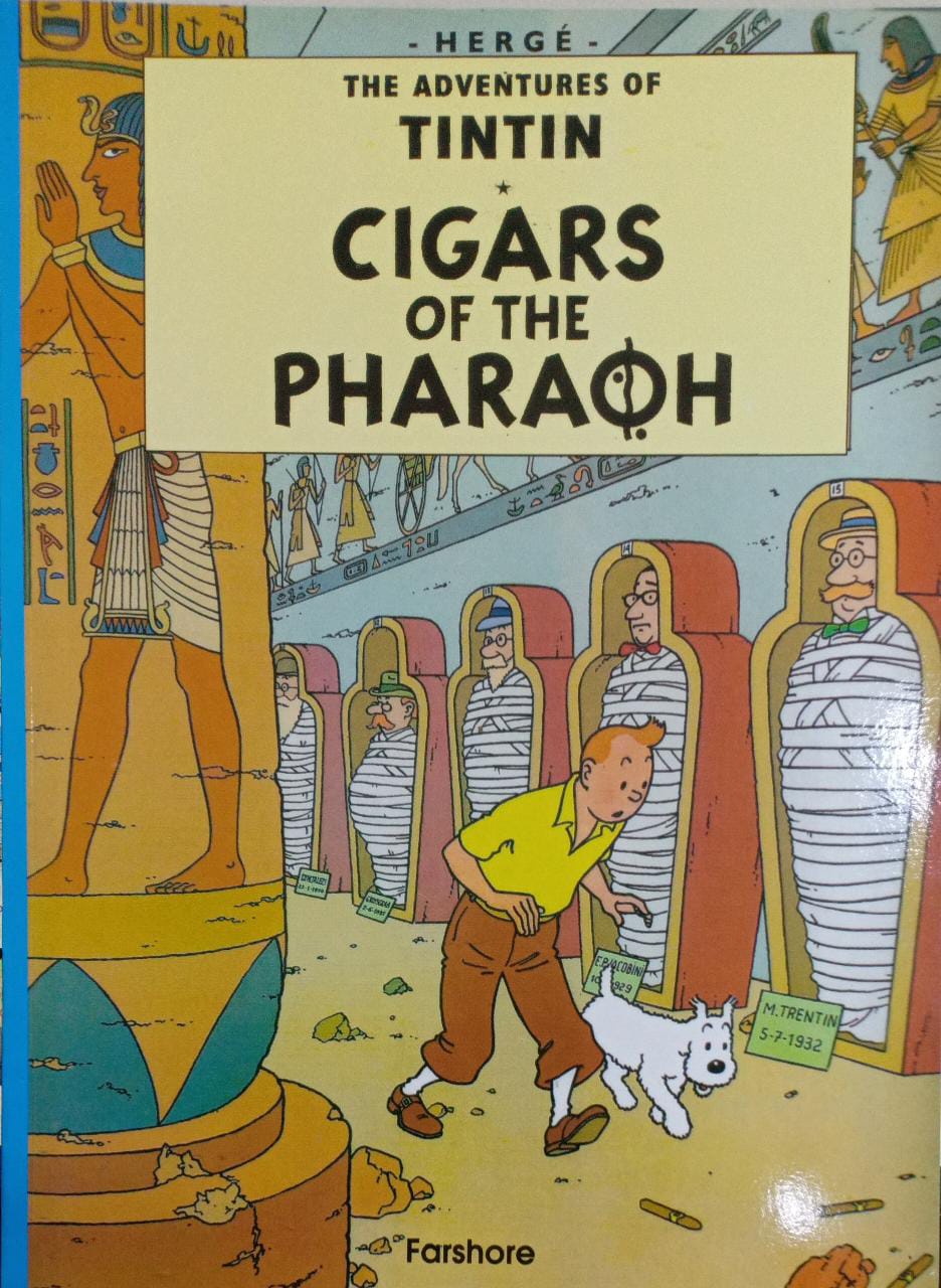 Cigars of the Pharaoh by Herge (Tintin) [Graphic Novel]