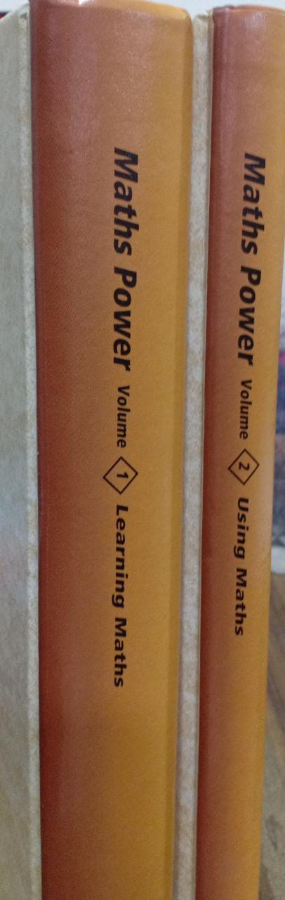 The World Book of Math Power: Vol. 1 & 2 [Hardcover] [set of 2 books] [study and reference][RARE BOOKS]